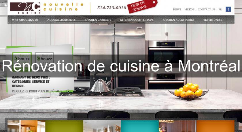 Rénovation de cuisine à Montréal Rénovation de cuisine à Montréal