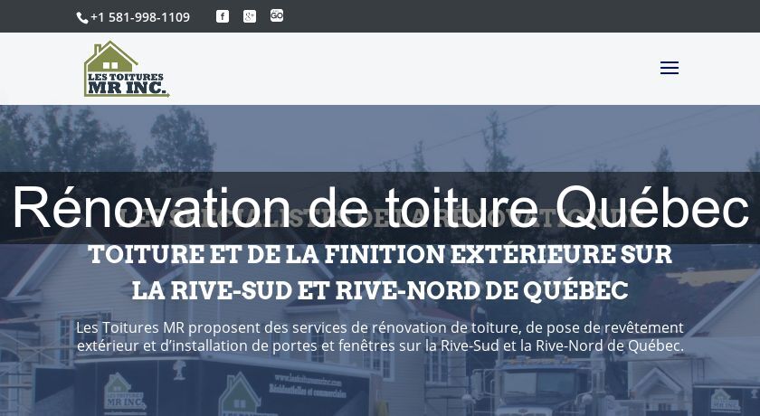 Rénovation de toiture Québec