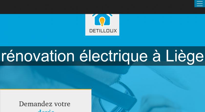rénovation électrique à Liège rénovation électrique à Liège