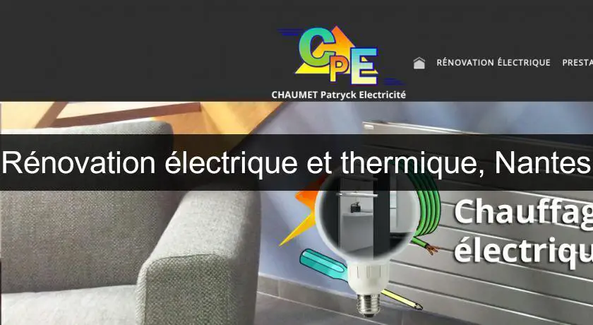 Rénovation électrique et thermique, Nantes