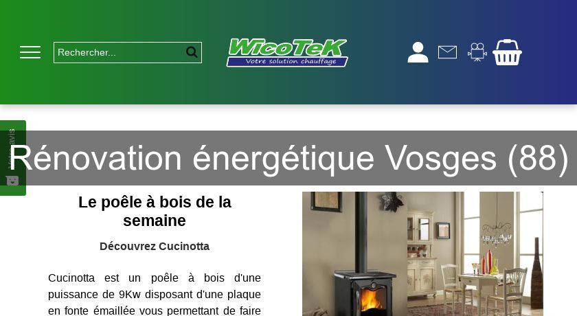 Rénovation énergétique Vosges (88) Rénovation énergétique Vosges (88)