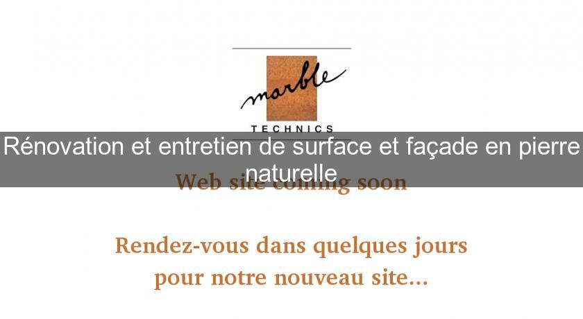 Rénovation et entretien de surface et façade en pierre naturelle Rénovation et entretien de surface et façade en pierre naturelle