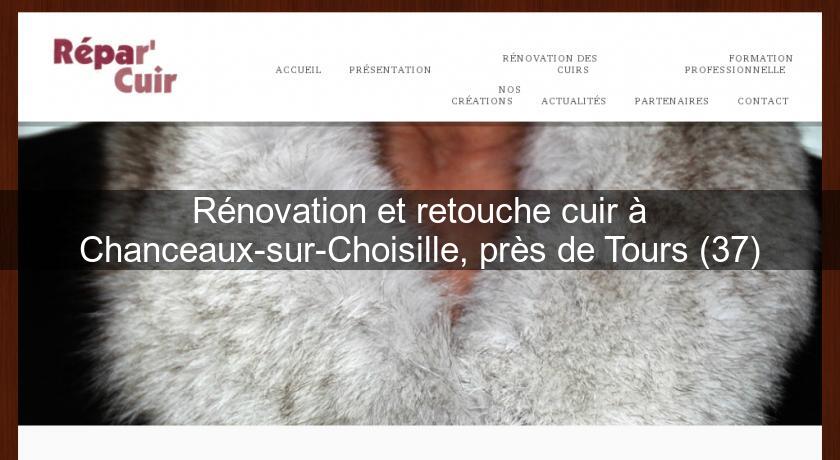 Rénovation et retouche cuir à Chanceaux-sur-Choisille, près de Tours (37)