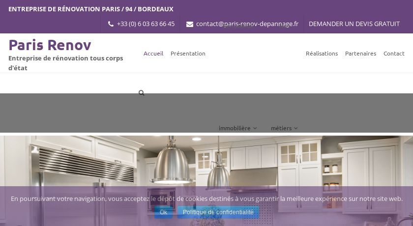 Rénovation immobilière à Paris Rénovation immobilière à Paris