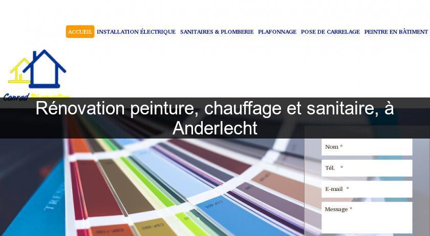 Rénovation peinture, chauffage et sanitaire, à Anderlecht Rénovation peinture, chauffage et sanitaire, à Anderlecht