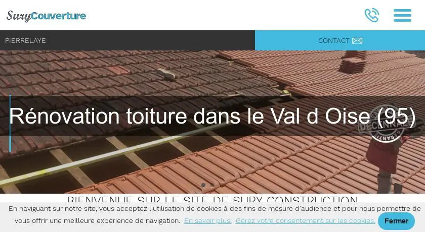 Rénovation toiture dans le Val d'Oise (95)