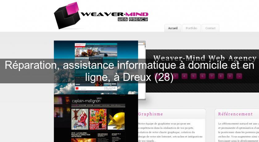 Réparation, assistance informatique à domicile et en ligne, à Dreux (28) Réparation, assistance informatique à domicile et en ligne, à Dreux (28)