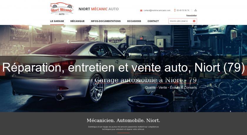 Réparation, entretien et vente auto, Niort (79)