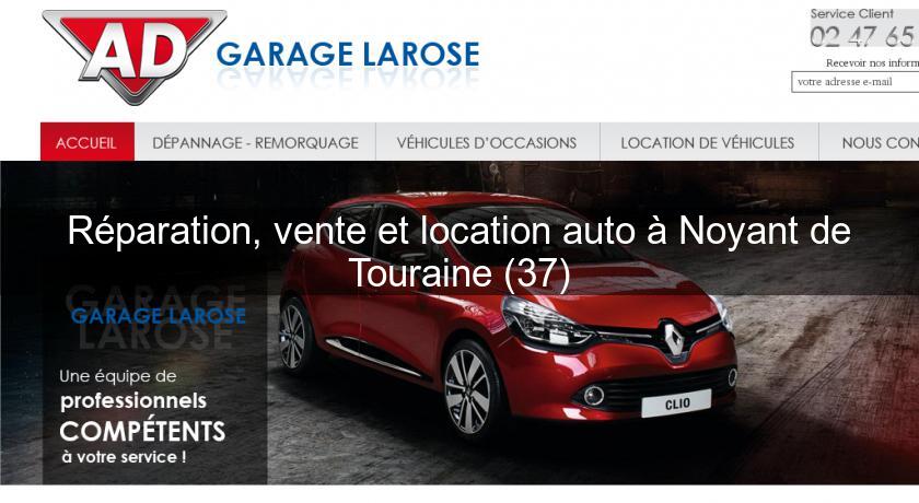 Réparation, vente et location auto à Noyant de Touraine (37)