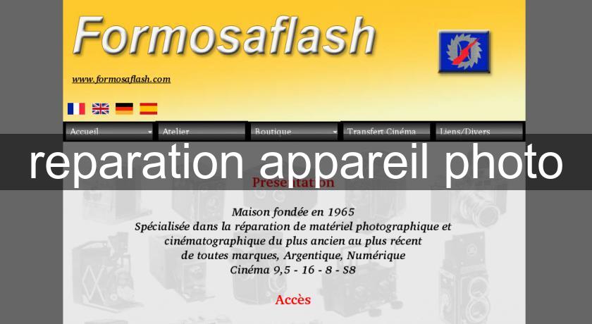reparation appareil photo reparation appareil photo