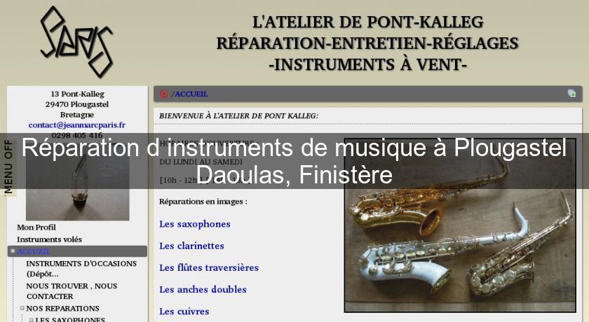 Réparation d'instruments de musique à Plougastel Daoulas, Finistère Réparation d'instruments de musique à Plougastel Daoulas, Finistère