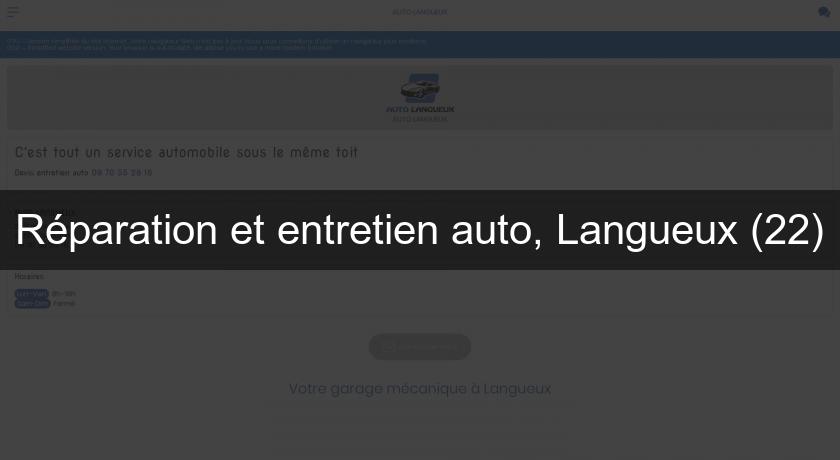 Réparation et entretien auto, Langueux (22) Réparation et entretien auto, Langueux (22)