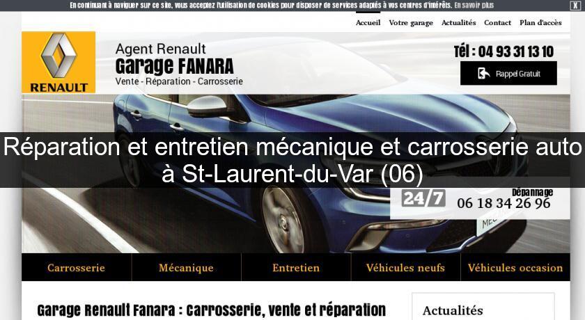 Entretien et réparation de carrosserie - Renault