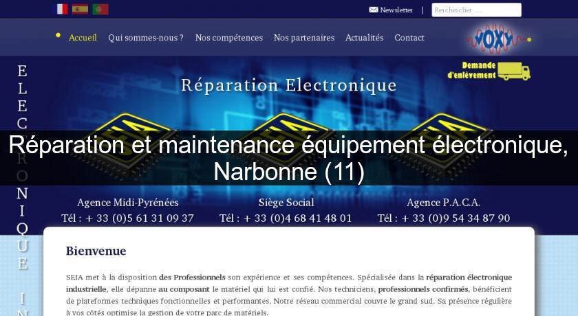 Réparation et maintenance équipement électronique, Narbonne (11) Réparation et maintenance équipement électronique, Narbonne (11)