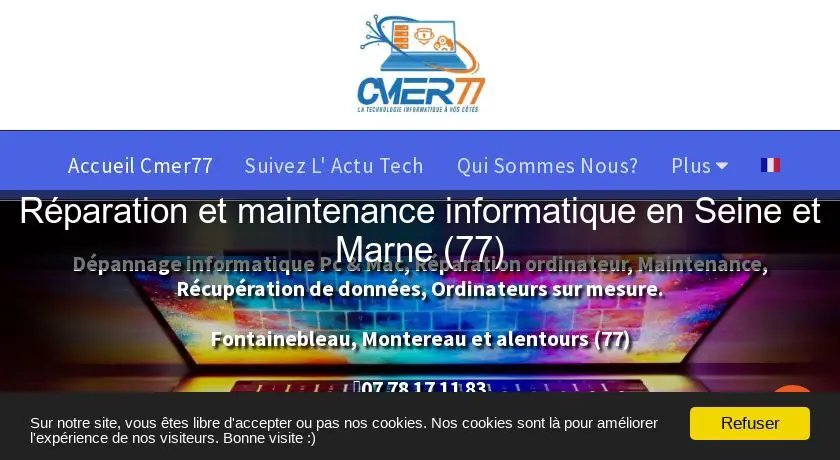 Réparation et maintenance informatique en Seine et Marne (77)