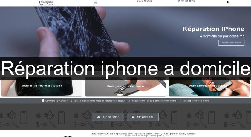 Réparation iphone a domicile Réparation iphone a domicile