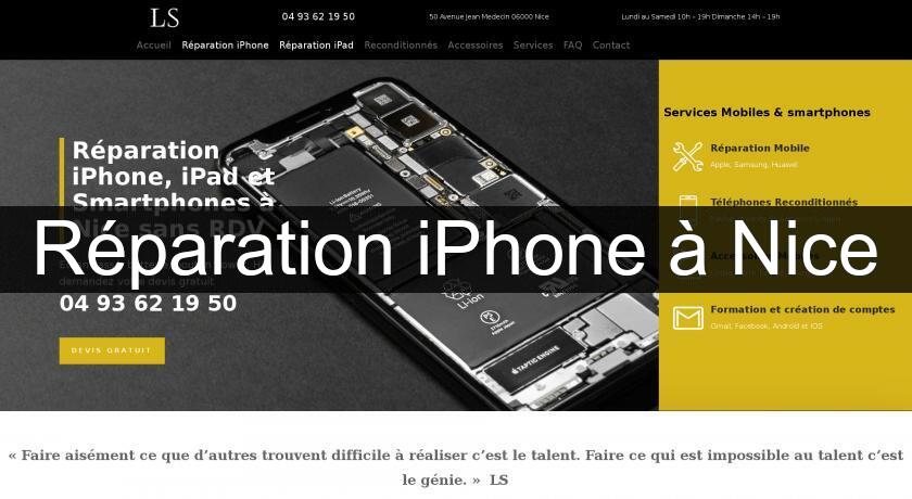 Réparation iPhone à Nice Réparation iPhone à Nice