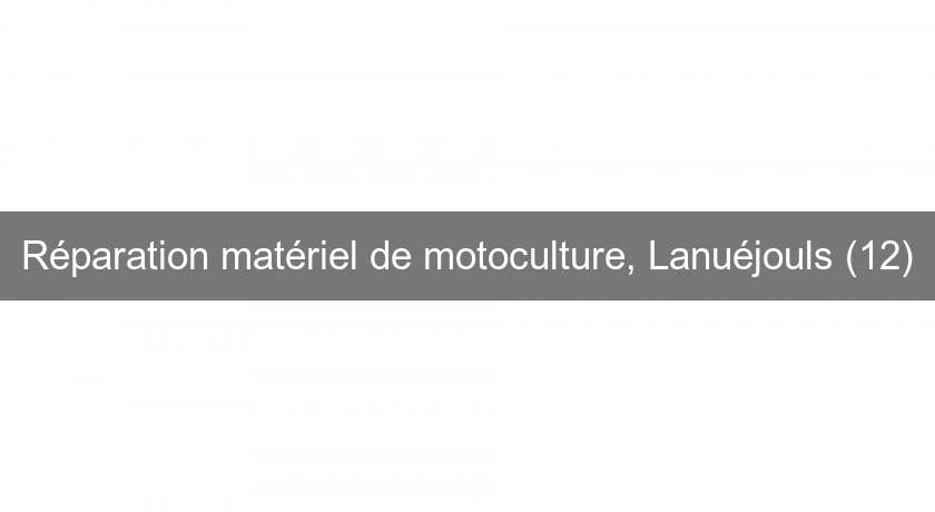 Réparation matériel de motoculture, Lanuéjouls (12)
