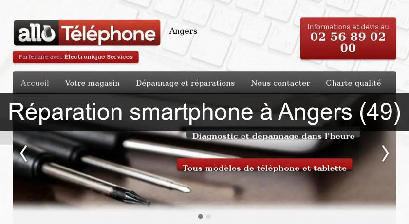 Réparation smartphone à Angers (49)