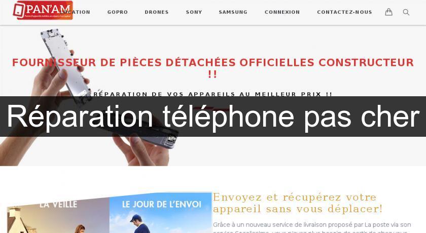 Réparation téléphone pas cher