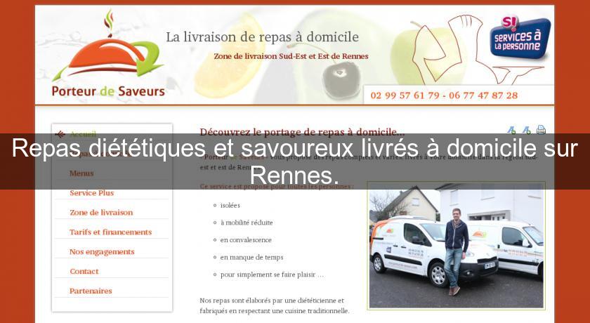 Repas diététiques et savoureux livrés à domicile sur Rennes. Repas diététiques et savoureux livrés à domicile sur Rennes.