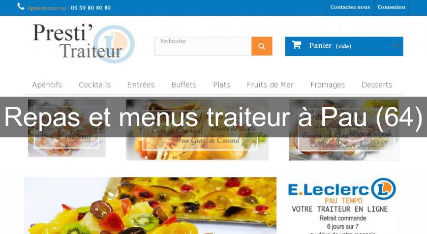 Repas et menus traiteur à Pau (64)