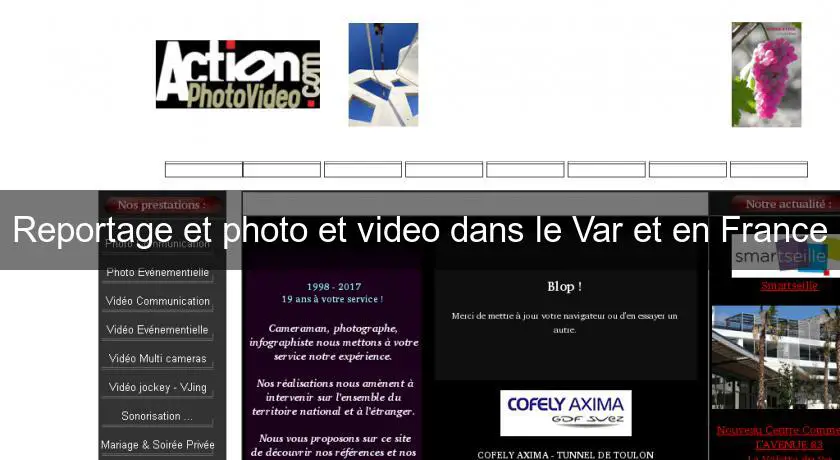 Reportage et photo et video dans le Var et en France