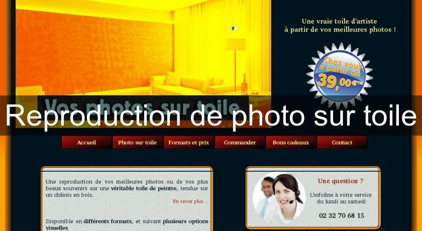 Reproduction de photo sur toile Reproduction de photo sur toile