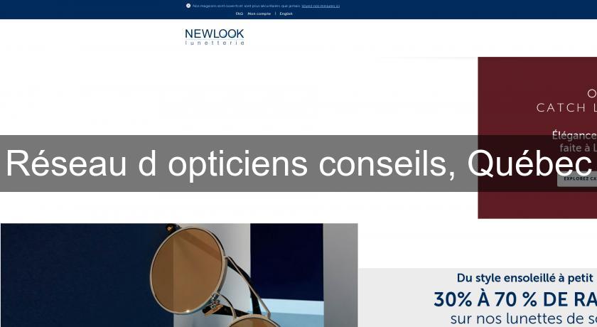 Réseau d'opticiens conseils, Québec