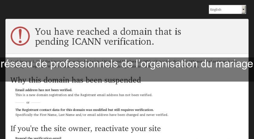 réseau de professionnels de l’organisation du mariage réseau de professionnels de l’organisation du mariage
