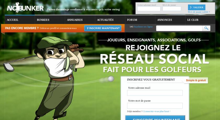 reseau social pour golfeur reseau social pour golfeur