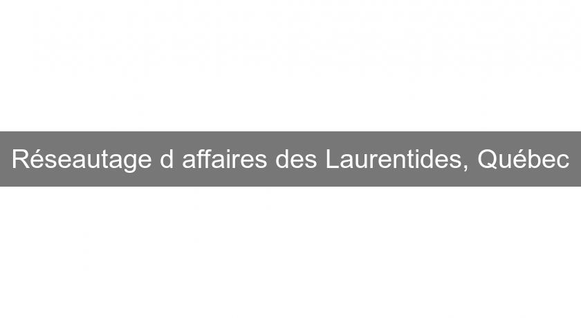 Réseautage d'affaires des Laurentides, Québec Réseautage d'affaires des Laurentides, Québec