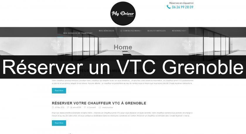 Réserver un VTC Grenoble