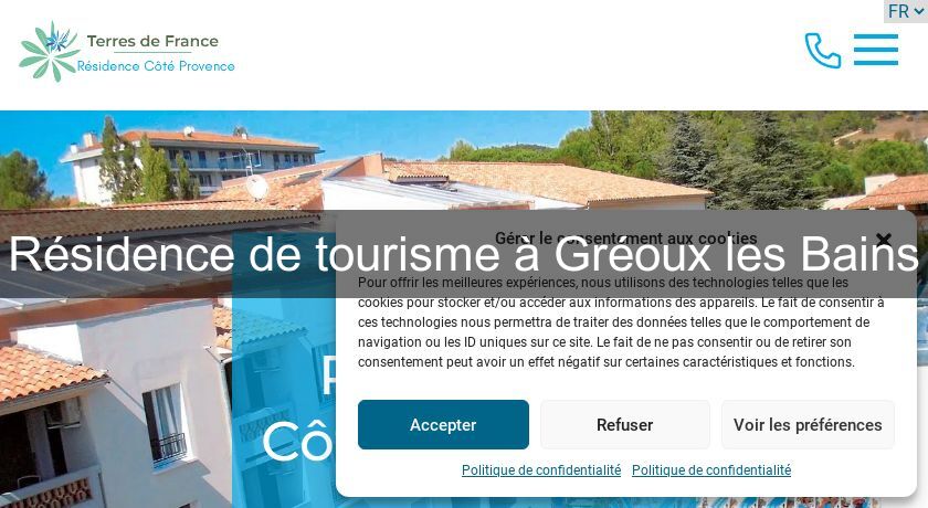 Résidence de tourisme à Gréoux les Bains Résidence de tourisme à Gréoux les Bains
