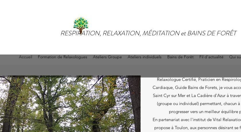 Respiration et Relaxation La Cadière d'Azur (83) Respiration et Relaxation La Cadière d'Azur (83)