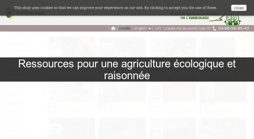 Ressources pour une agriculture écologique et raisonnée Ressources pour une agriculture écologique et raisonnée