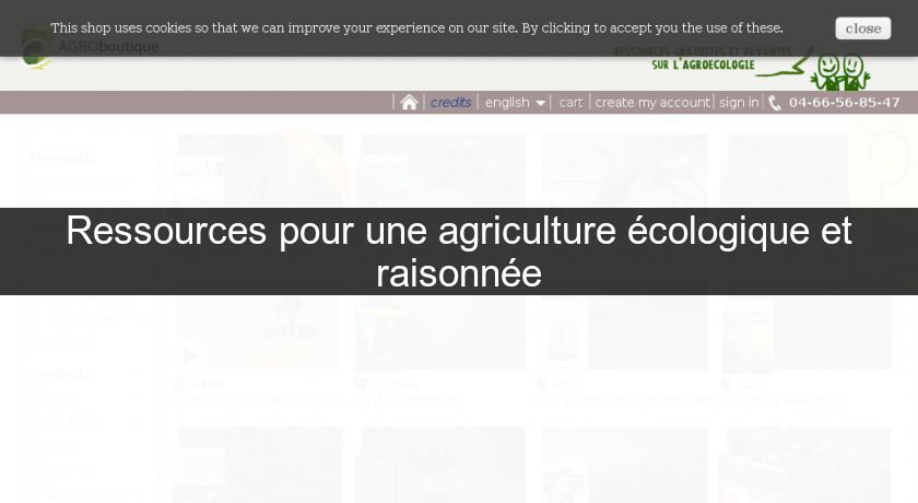 Ressources pour une agriculture écologique et raisonnée