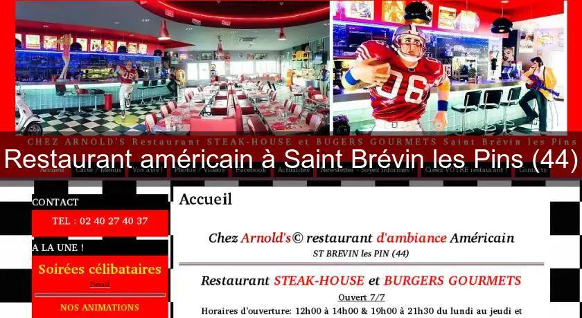 Restaurant américain à Saint Brévin les Pins (44)