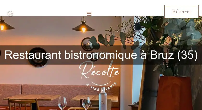 Restaurant bistronomique à Bruz (35)