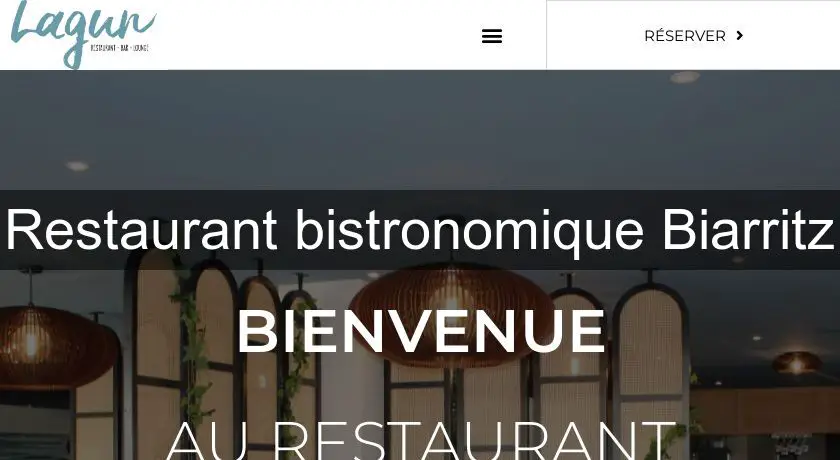 Restaurant bistronomique Biarritz