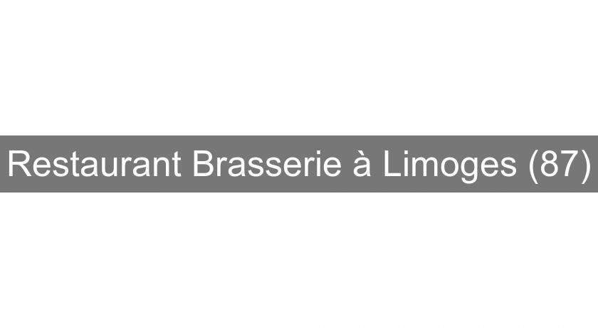 Restaurant Brasserie à Limoges (87)