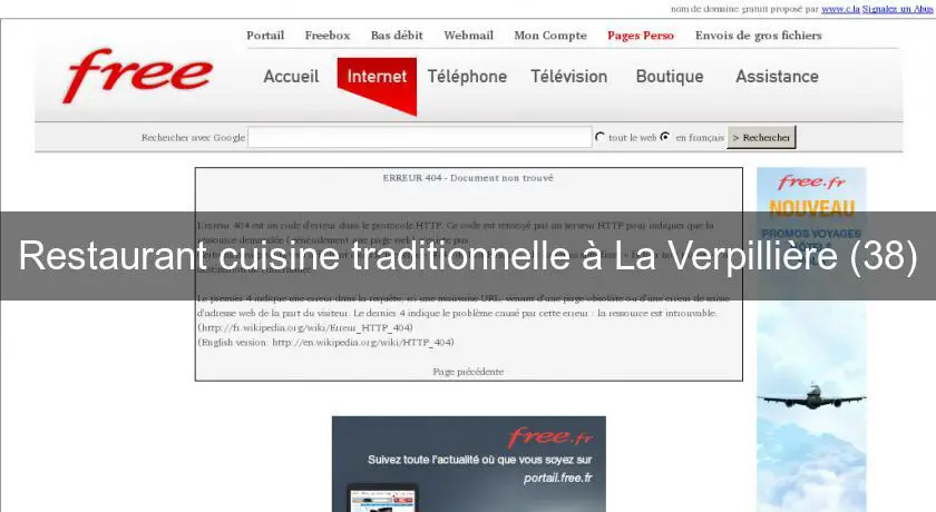 Restaurant cuisine traditionnelle à La Verpillière (38)