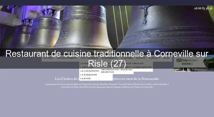 Restaurant de cuisine traditionnelle à Corneville sur Risle (27)