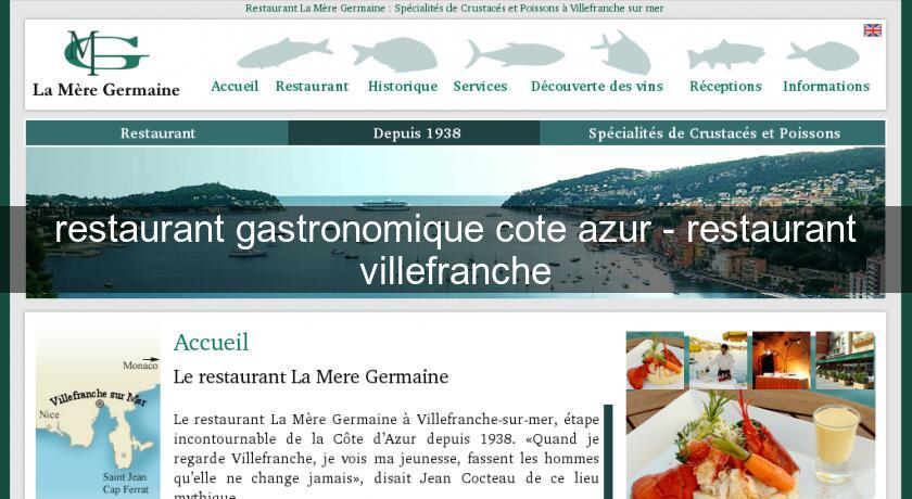 restaurant gastronomique cote azur - restaurant villefranche restaurant gastronomique cote azur - restaurant villefranche