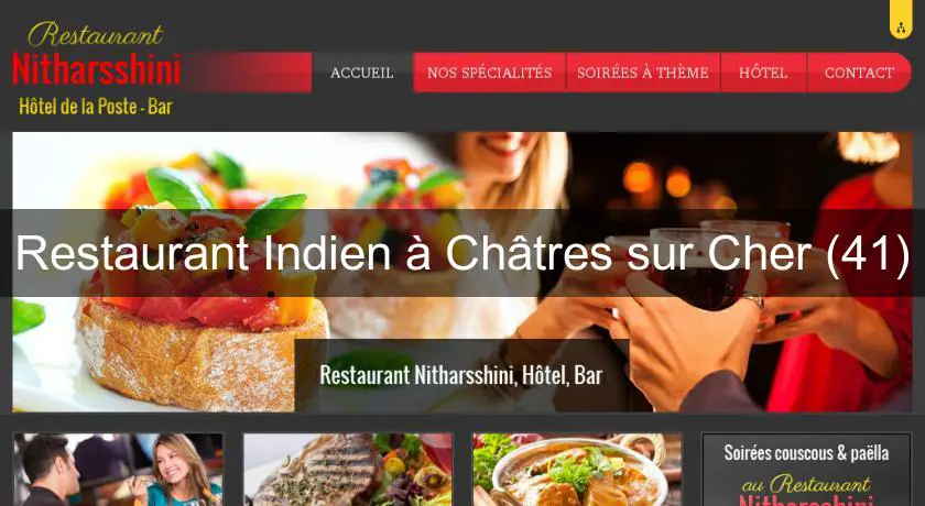 Restaurant Indien à Châtres sur Cher (41)