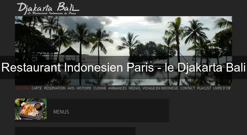 Restaurant Indonesien Paris - le Djakarta Bali