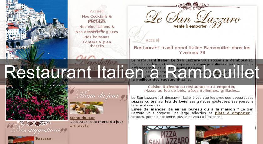 Restaurant Italien à Rambouillet Restaurant Italien à Rambouillet