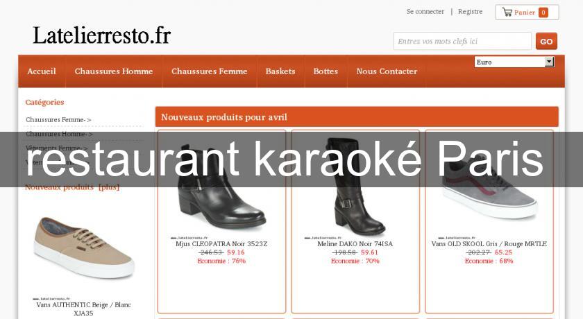 restaurant karaoké Paris restaurant karaoké Paris