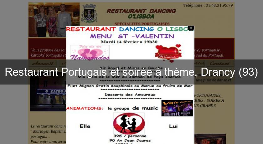 Restaurant Portugais et soirée à thème, Drancy (93) Restaurant Portugais et soirée à thème, Drancy (93)