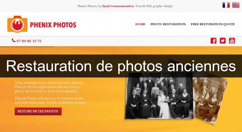 Restauration de photos anciennes Restauration de photos anciennes